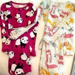 2 NWOT Carter's pajamas